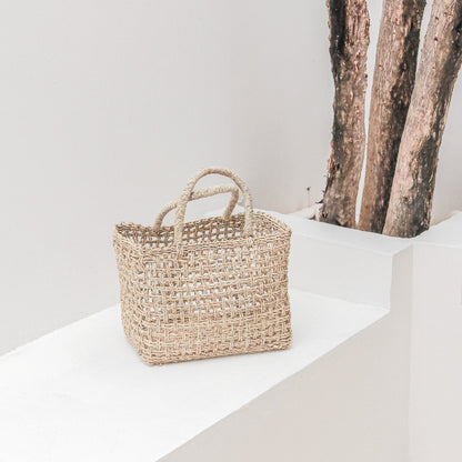 Shopping Bag | Beach Bag MOYO made from Woven Seagrass (2 sizes)