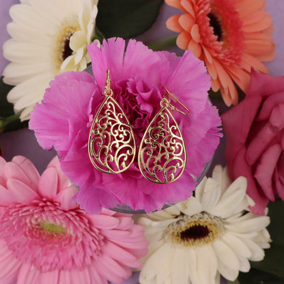 Flower Earrings Marrakech