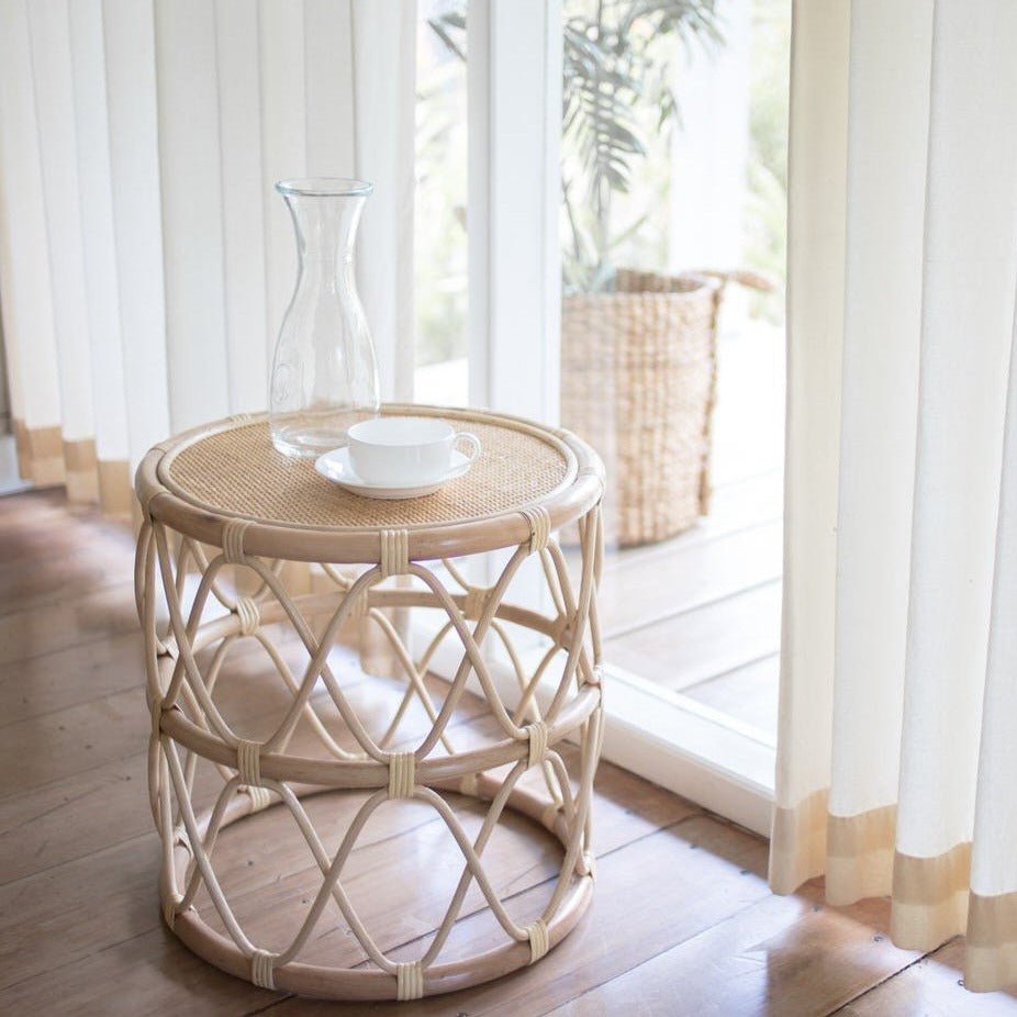 Rattan Side Table | End Table | Couch Table MUARA