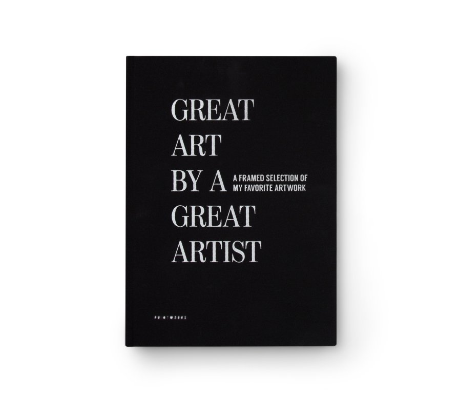 Printworks Frame book - Great Art - Black