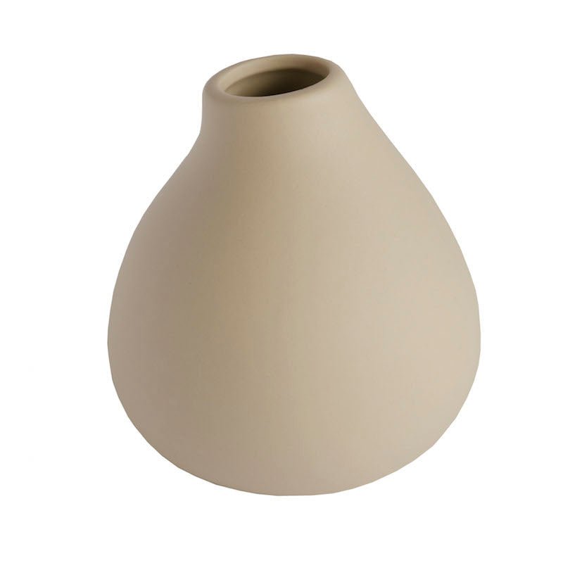 Vase Jonah beige ceramic