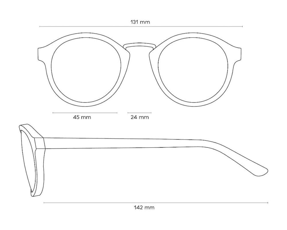 Feronia 2.0 - Sunglasses in Walnut Wood
