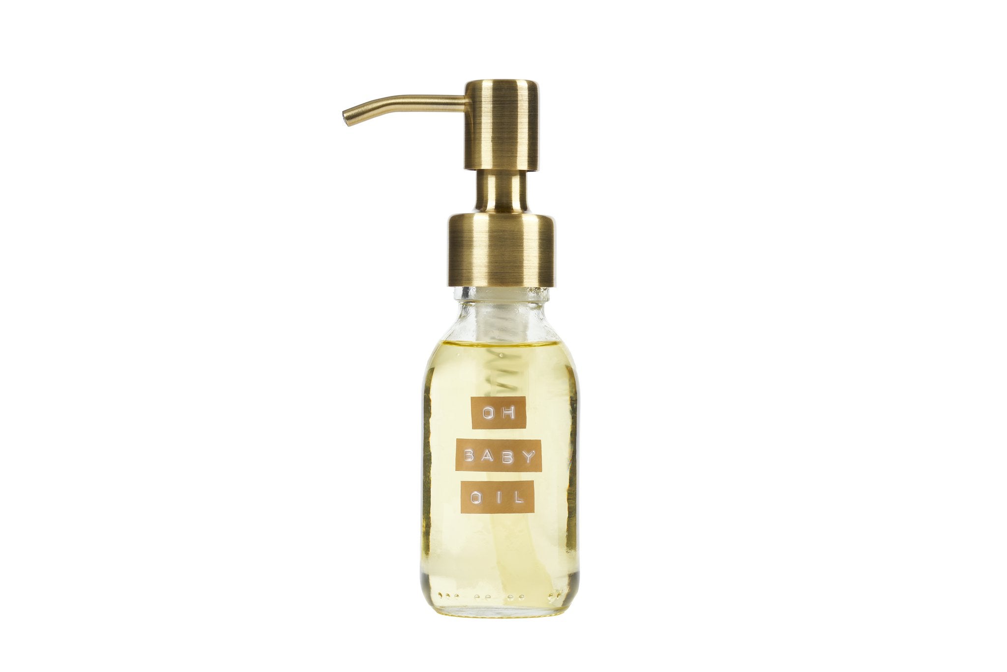Soft baby oil clear/brass 100ml