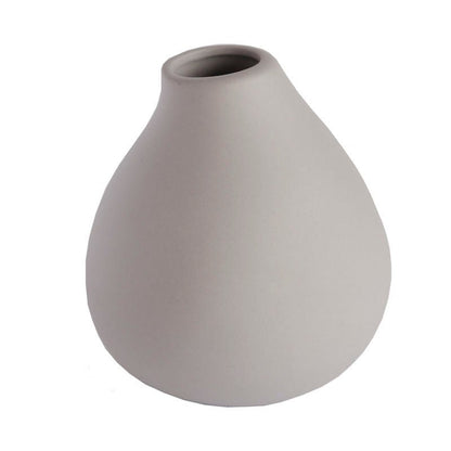 Vase Jonah gray ceramic