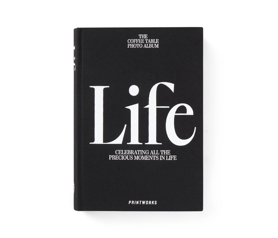 Printworks Photo Book - Life - Black