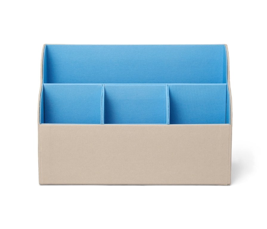 Printworks Desktop Organizer - Beige/Blue
