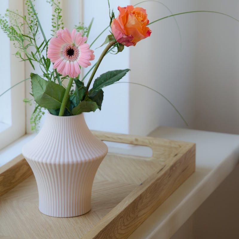 Vase Lana pink M
