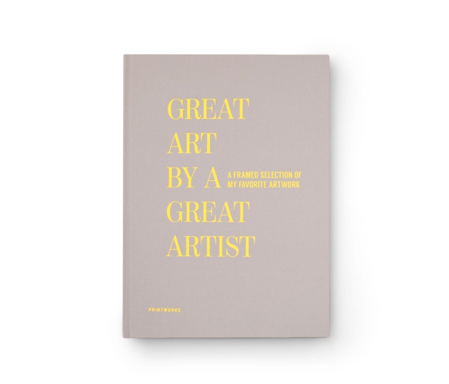 Printworks Frame book - Great Art - Beige